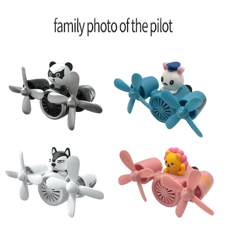 

New Cute Pilot Car Air Fresheners Automotive Creative Car Perfume Fragrance Ornament Car Accessories