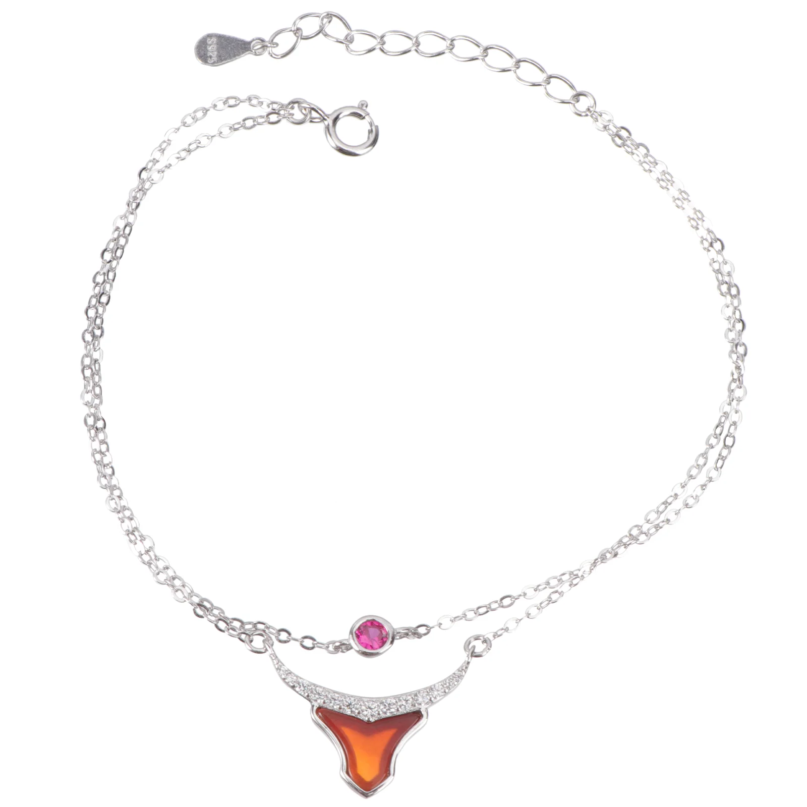 

1Pc Wrist Chain Bracelet Cow Shaped Wrist Chain Bracelet Decoration