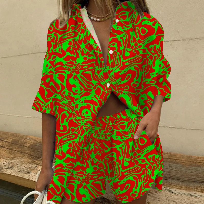 

Домашняя одежда Jxgarb, женские костюмы из 2 предметов с шортами, кардиган, одежда для комнаты, летняя одежда для сна, асимметричная Пижама, эсте...