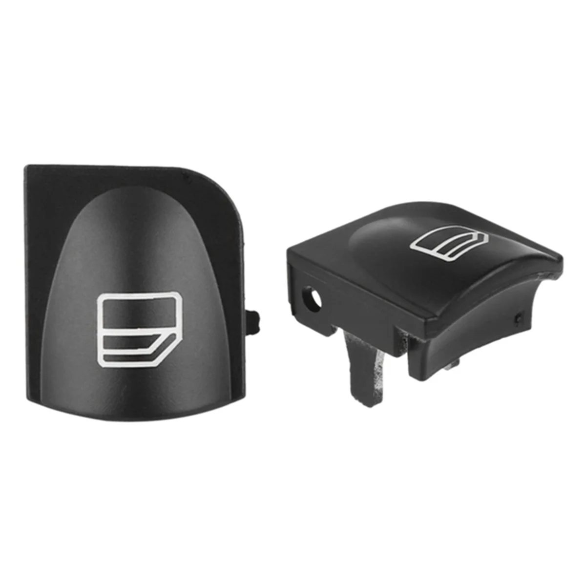 2 пары крышек для кнопки выключателя стекла Mercedes Benz W203 W208 C Clk Cl