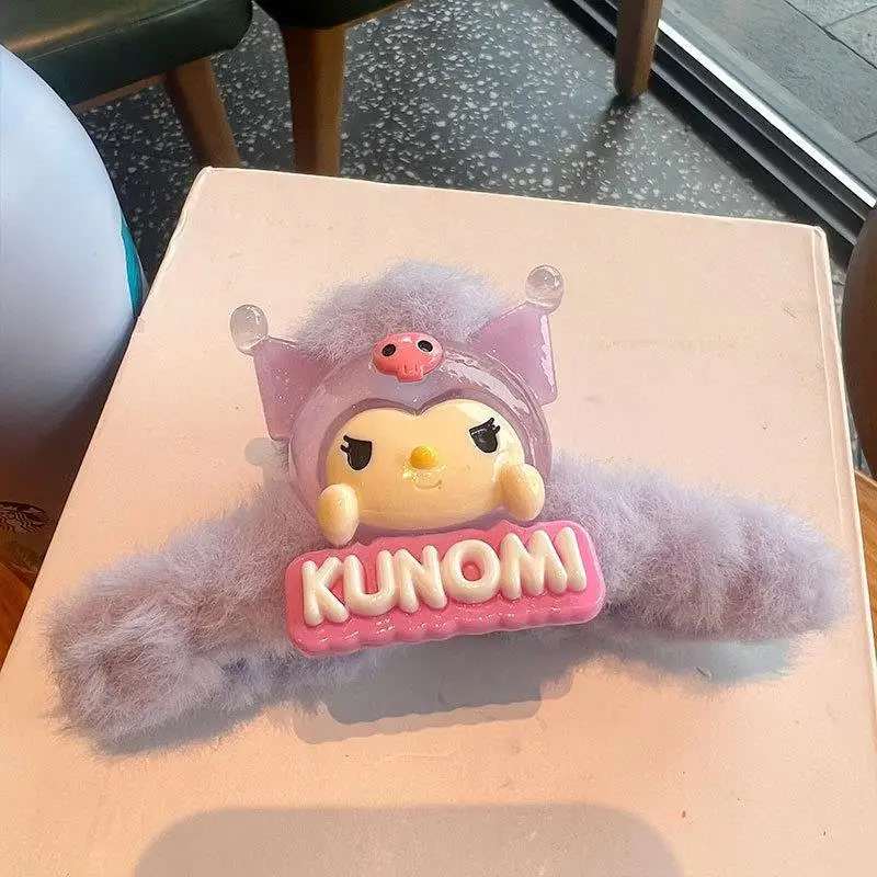 Sanrio HelloKitty осенне-зимний милый плюшевый брелок для ключей собака с корицей Куруми