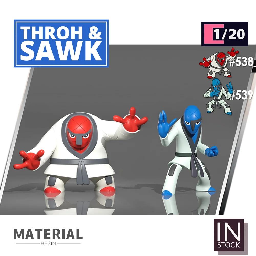 

[В наличии] 1/20 фигурка из смолы [SXG] - Throh & Sawk