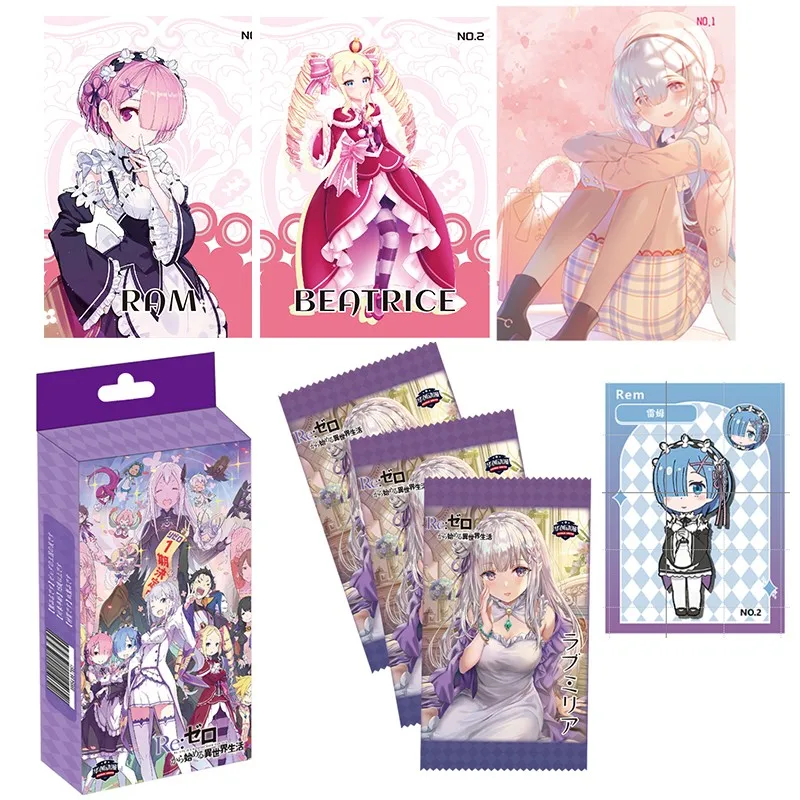 Rem Ram Emilia Goddess Story Collection Cards Doujin Toys And Hobbies Gift