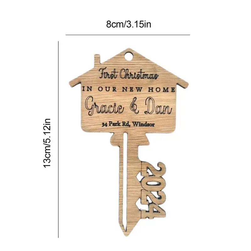 Деревянные гравировочные заготовки с вырезом для ключа деревянные изделия дома