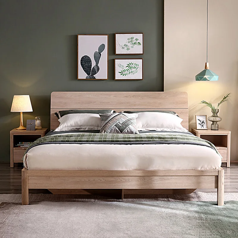 Modern King Size Panel Double Bed
