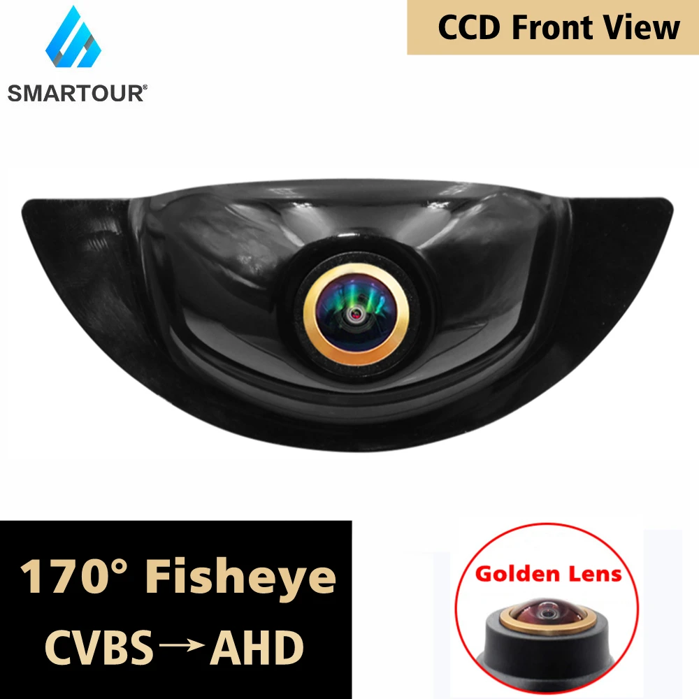 

Smartour 170 Degree Fisheye Ccd AHD Car Front Logo Camera Positive For Volvo XC90 XC60 XC40 S60 S90 V60 V90 S80L S40L S80 S40