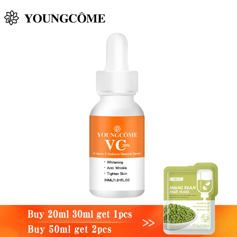 

YOUNGCOME Acne Facial Essence Centella Asiatica Oil Control Pore Scar Whitening Moisturizing Anti Wrinkle Skin Care