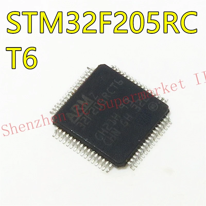 

1pcs/lot STM32F205RCT6 STM32F205 STM32F QFP-64 In Stock