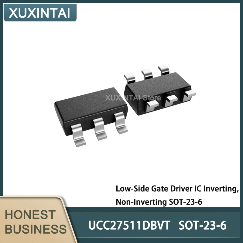 

5Pcs/Lot UCC27511DBVT UCC27511 Low-Side Gate Driver IC Inverting, Non-Inverting SOT-23-6