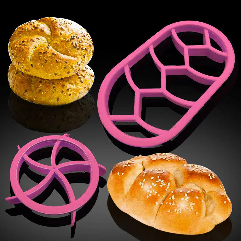 

2pcs Fan Shape Bread Molds Pastry Cutter Dough Homemade Bread Cookie Biscuit Press Moulds Kitchen Pastry Baking Tools dropship