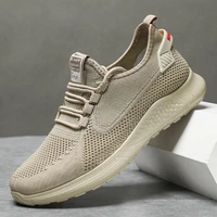 mens summer breathable sports shoes ultra lightweight plus size mens shoes fashionable and comfortable mesh shoes sneakers