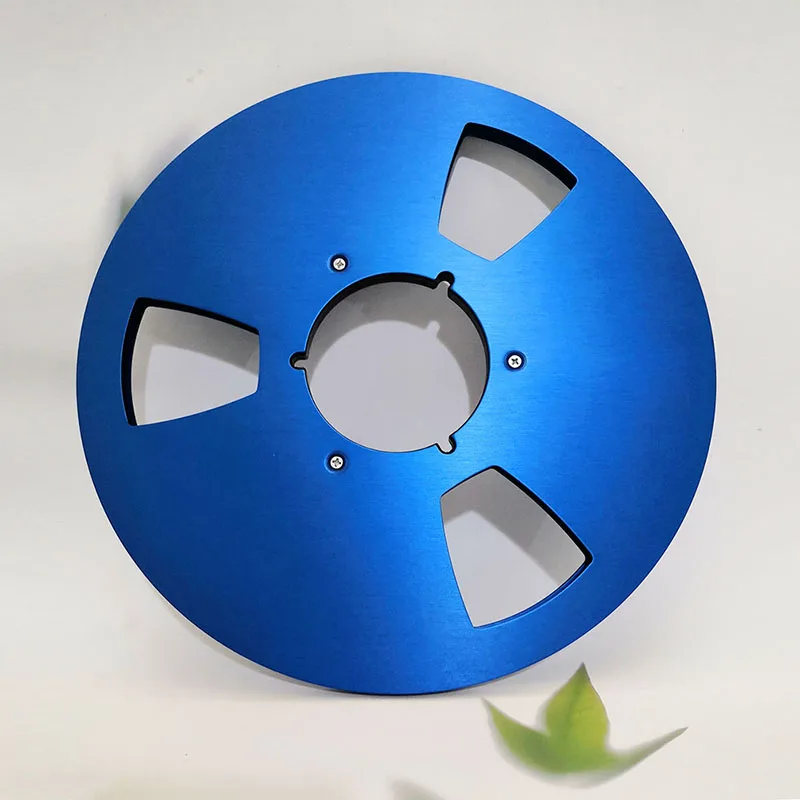 New 1/4 10 Inch Empty Tape Reel Nab Hub Reel-To-Reel Recorders Accessory Empty Aluminum Disc Opening Machine Parts