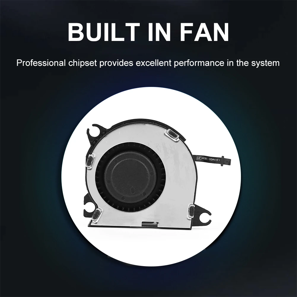 

Built-in Cooling Fan Replacement Parts Internal Radiation Cooling Fan Repair Lightweight for Switch Game Console Accessories