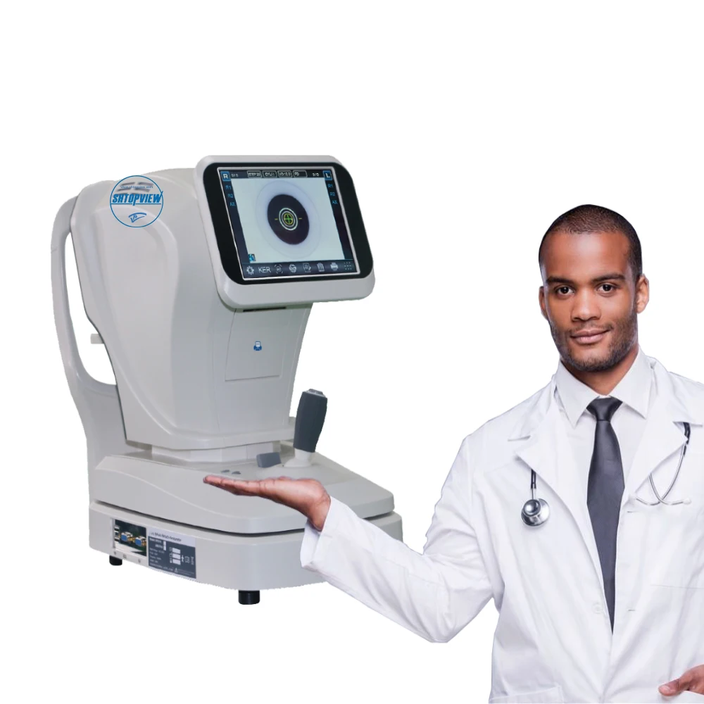 

2022 China New Optical auto refractometer keratometer with bigger LCD touch screen