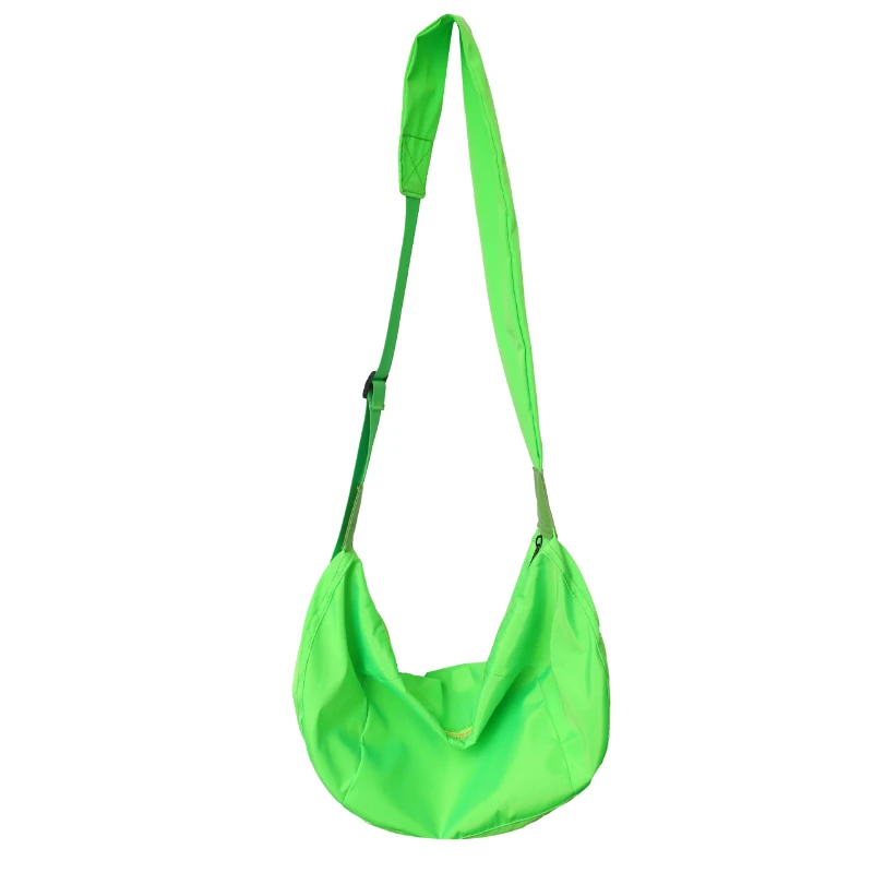 Сумка на плечо с большим внутренним отделением мягкая саквояж молнии нейлоновая