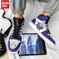 bandai cartoon anime naruto male 2022 new student spring trend all match with soil high top sneakers