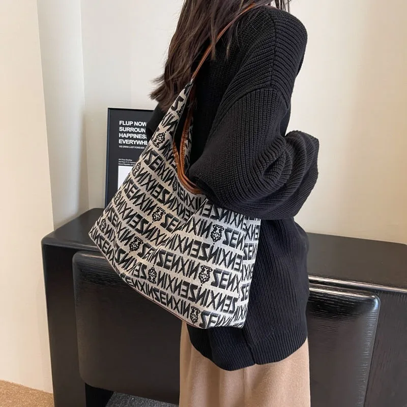 Холщовые сумки для подмышек в стиле ретро высококлассные дамские сумочки на