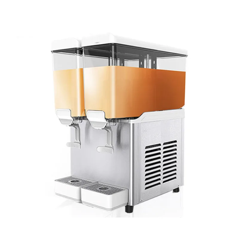 

Snow Melting Machine Commercial 18L*2 Tank Frozen Hot Cold Drink Beverage Milk Fruit Juicer Juice Dispenser Maker
