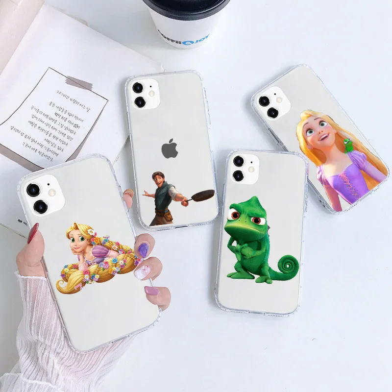 

A-7 Tangled Transparent Cutout Soft Case for Samsung A02 M02 A02S M02S A01 A11 A21S A51 A71 A12 A22 A32 A42 A52 A52S A72