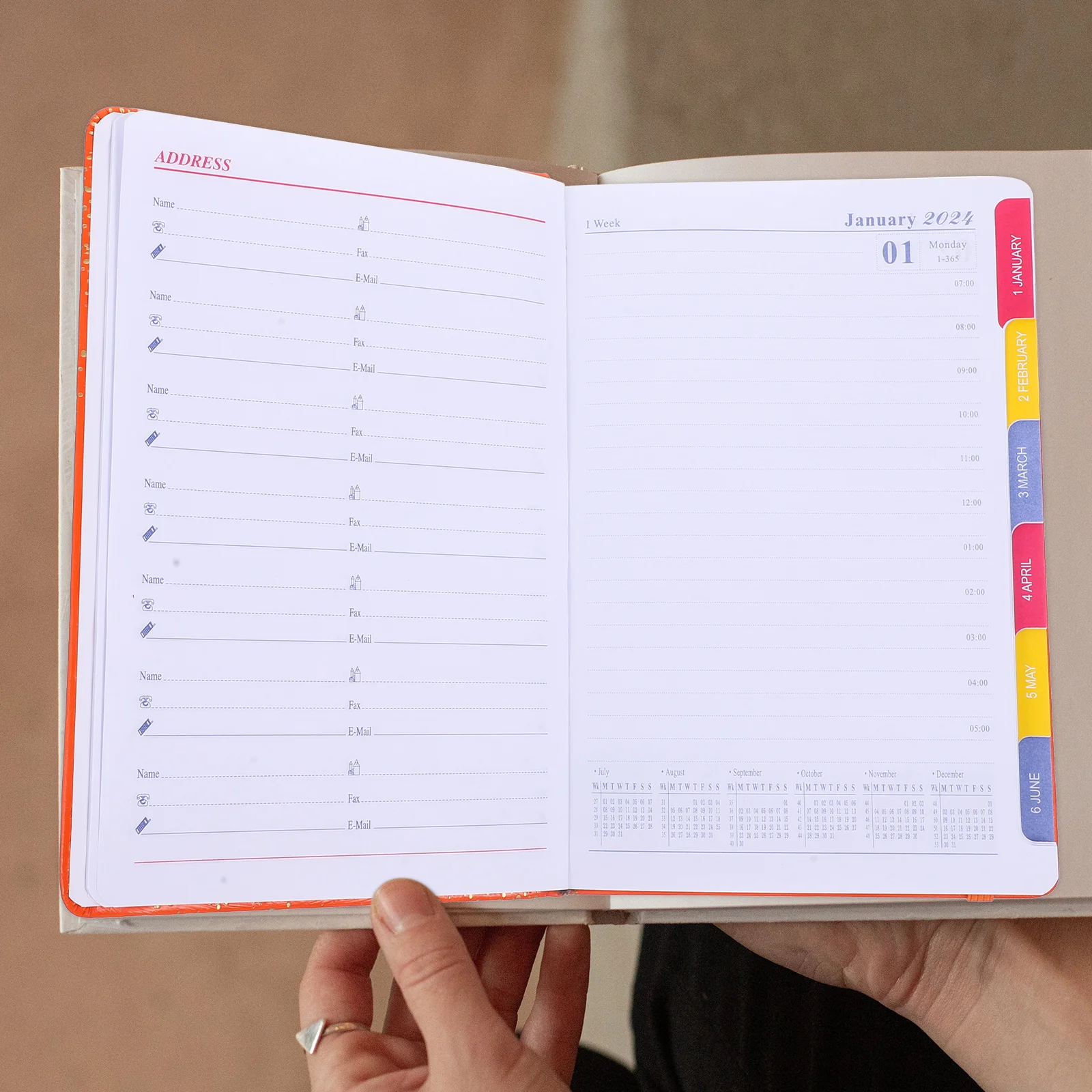

Календарь 2024, блокнот-планировщик для занятий, записная книжка для учебы и встреч, эффективное свидание, 2023/24 испанский