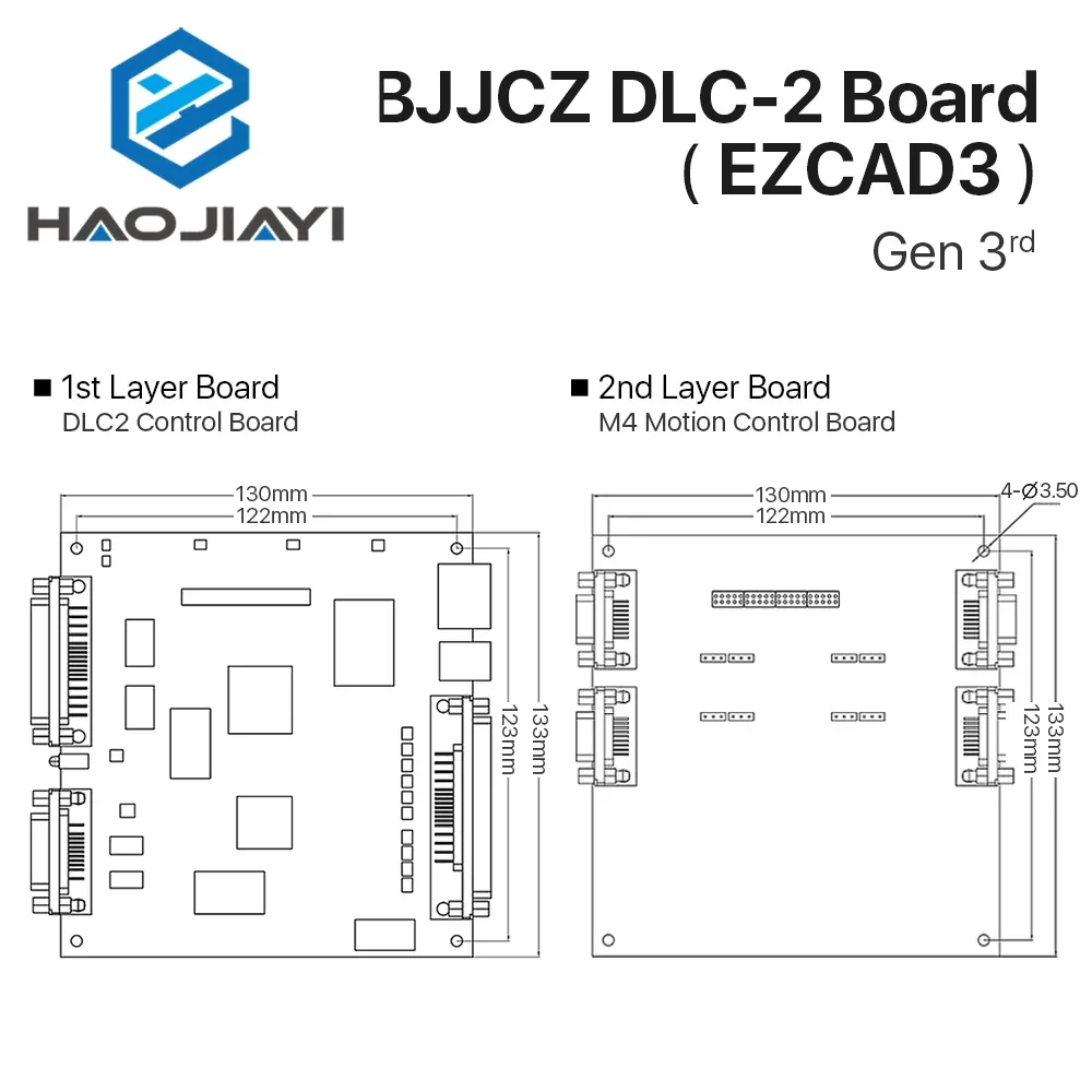 BJJCZ телефон для лазерной маркировки контроллер Оригинальная карта 2.5D гравировка