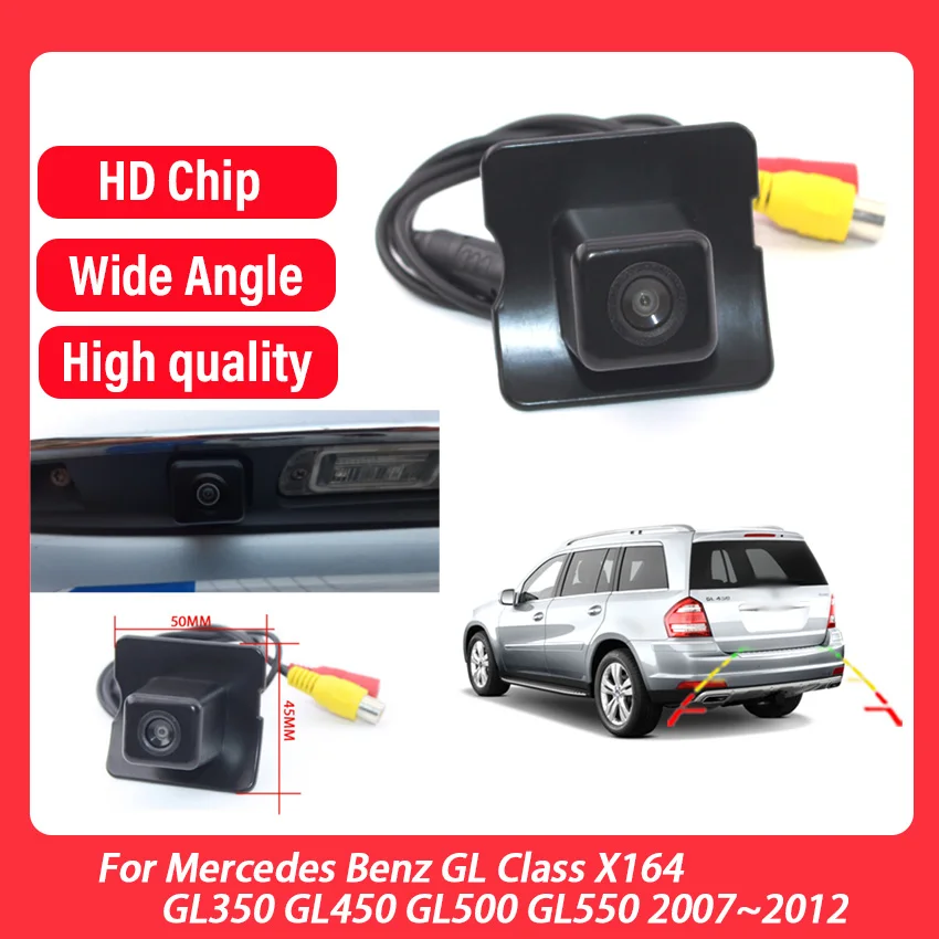 

Rear View Backup Parking Reverse Camera CCD HD,Waterproof For Mercedes Benz GL Class X164 GL350 GL450 GL500 GL550 2007~2012
