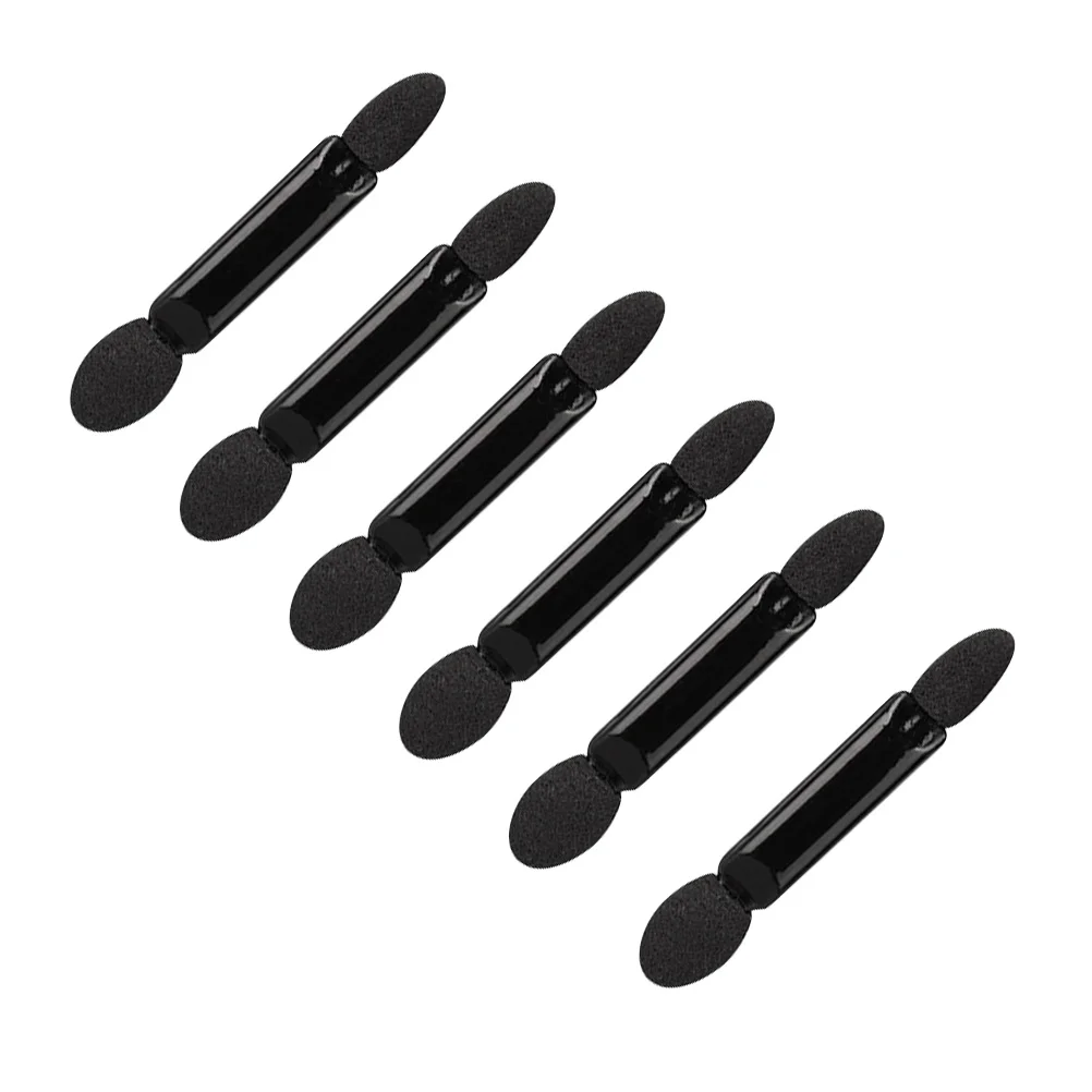 

Eyeshadow Brush Sponge Double-ended Black Tipped Makeup Brushes for Home Store