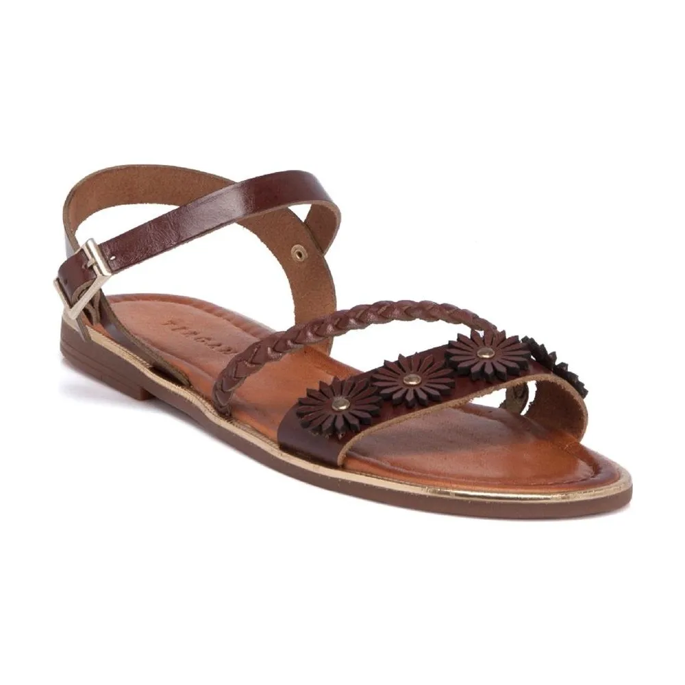 

Женские сандалии Dorlie из красной кожи 64533 O7T