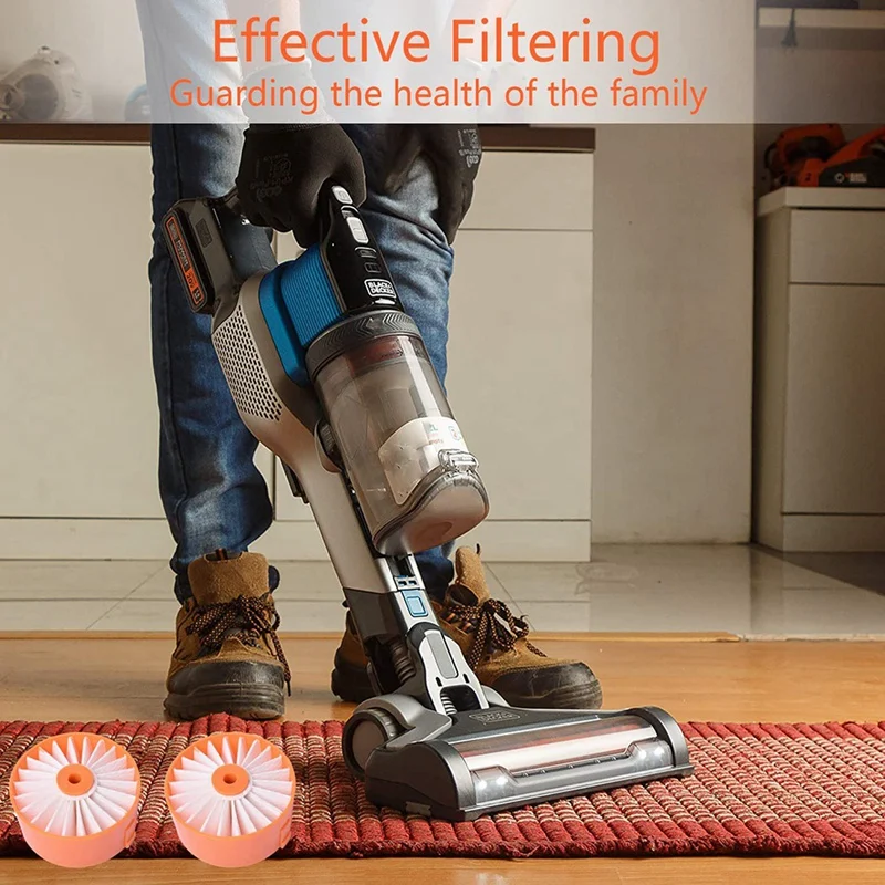 Replacement Parts HEPA Filter Easy Install Compatible For Black Decker BSVF1 BSV2020 BSV2020G Vacuum Cleaner Accessories