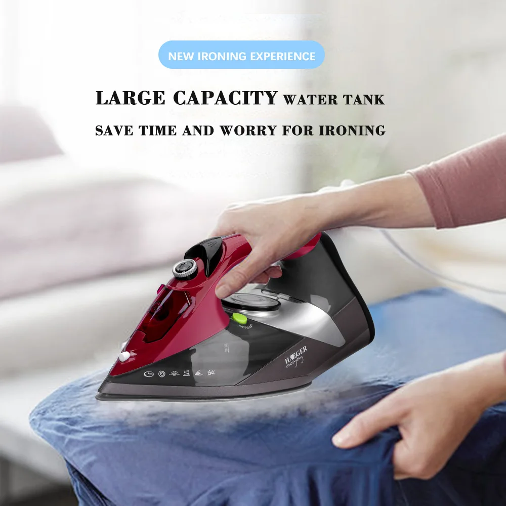 Парогенератор HAEGER новинка вертикальный паровой утюг для ткани бытовая техника