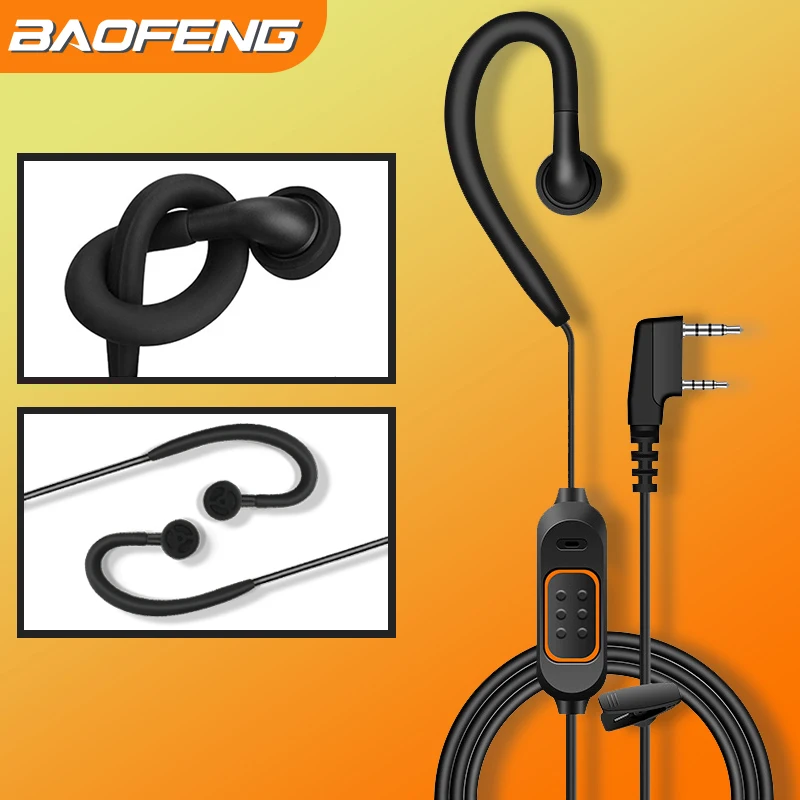 

Baofeng 780 гарнитура для BaoFeng UV-5R PRO UV-13 Plus UV-S9 Mic наушники Walkie Talkie CB Ham Двусторонняя радиосвязь аксессуары