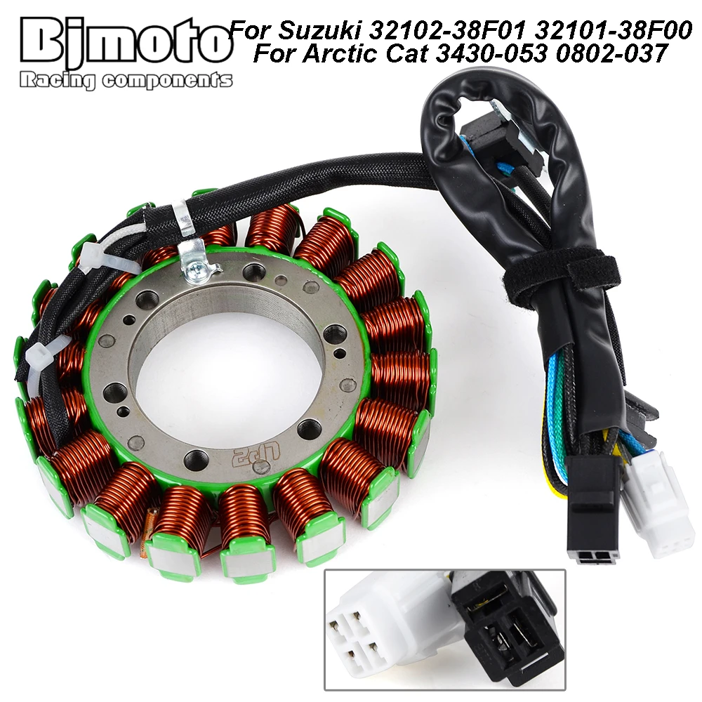 

For Suzuki LTF400 Eiger 4WD/2WD 2002-2007 Motorcycle Generator Stator Coil For Arctic Cat ATV / MudPro 650 H1 TRV 400 AUTO
