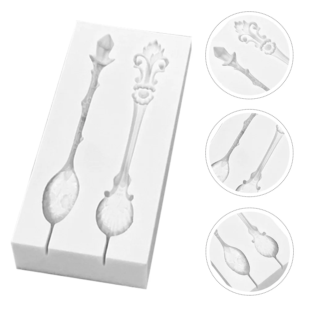 

Silicone Molds Chocolate Candyspoons Mini Wooden Jars Bake Ware Shapes