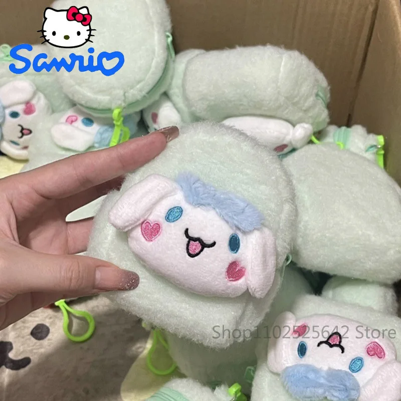 

Sanrio Cinnamoroll Wallet Cartoon Pochacco Plush Coin Purses Hello Kitty My Melody Anime Styling Cute Strap Children's Wallet