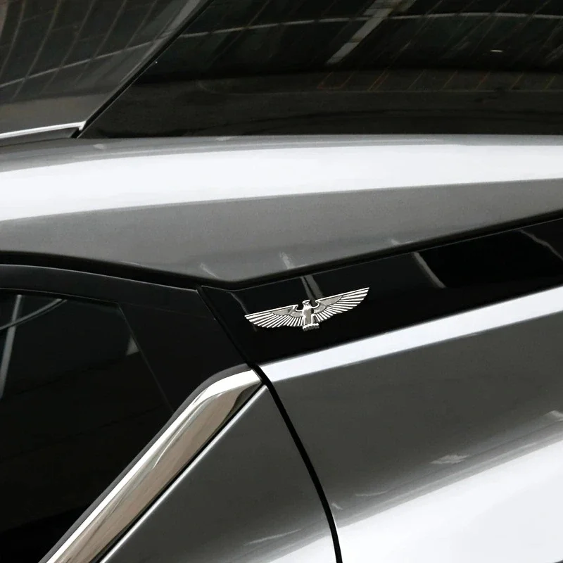 .Metalen Adelaar Havik 3d Auto Decoratie Значок Эмблема Наклейка Voor Universele 'S Motorfiets N