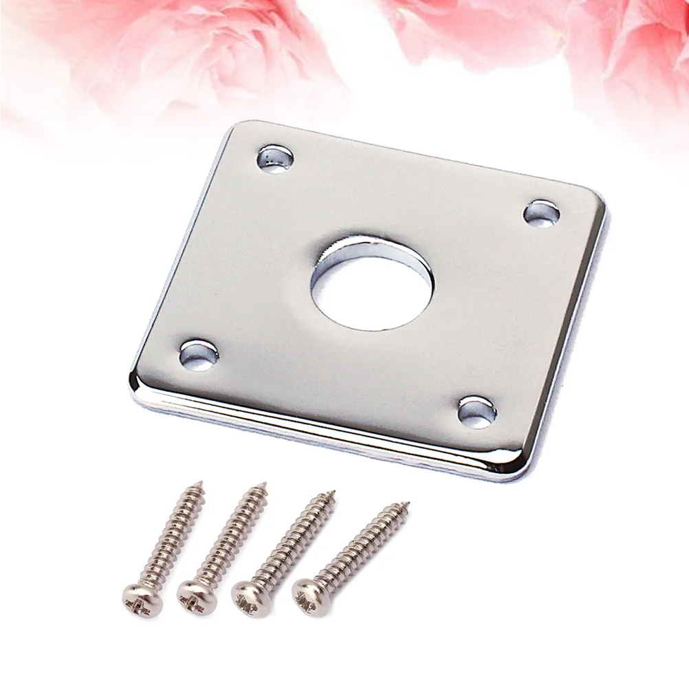 Квадратная пластина для гитарного разъема выходной входный разъем гитары