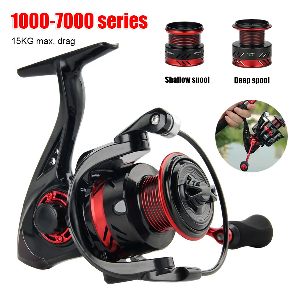 

Ultralight Max Drag Innovative Water Resistance Spinning Reel Outdoor Sport Carp Fishing Tool Power Fishing Reel For Bass Pike