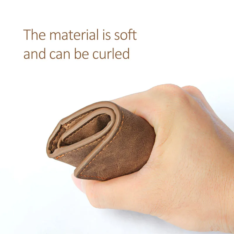 Новинка 2021 деловые мужские кошельки маленькие для денег новый дизайн по