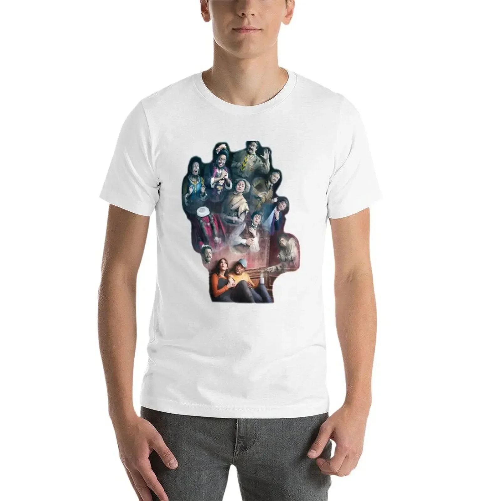 Футболка Ghosts BBC летняя одежда эстетичная мужская мужские винтажные футболки