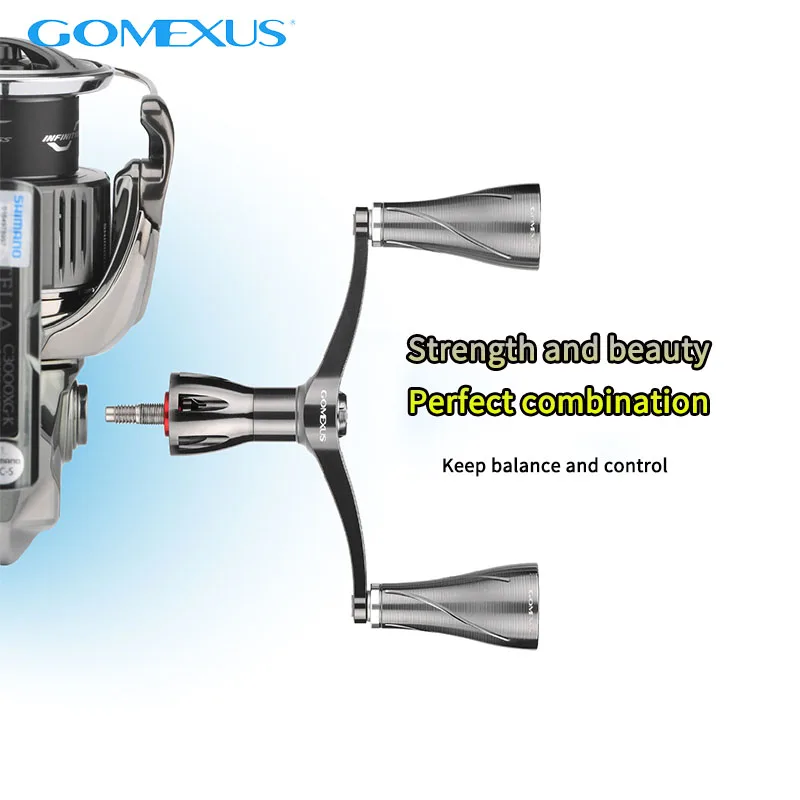 Gomexus Power Handle Eging Fishing 92 мм ручка катушки для Stella Vanquish Exsence Stradic Nasci FC Miravel Spinning