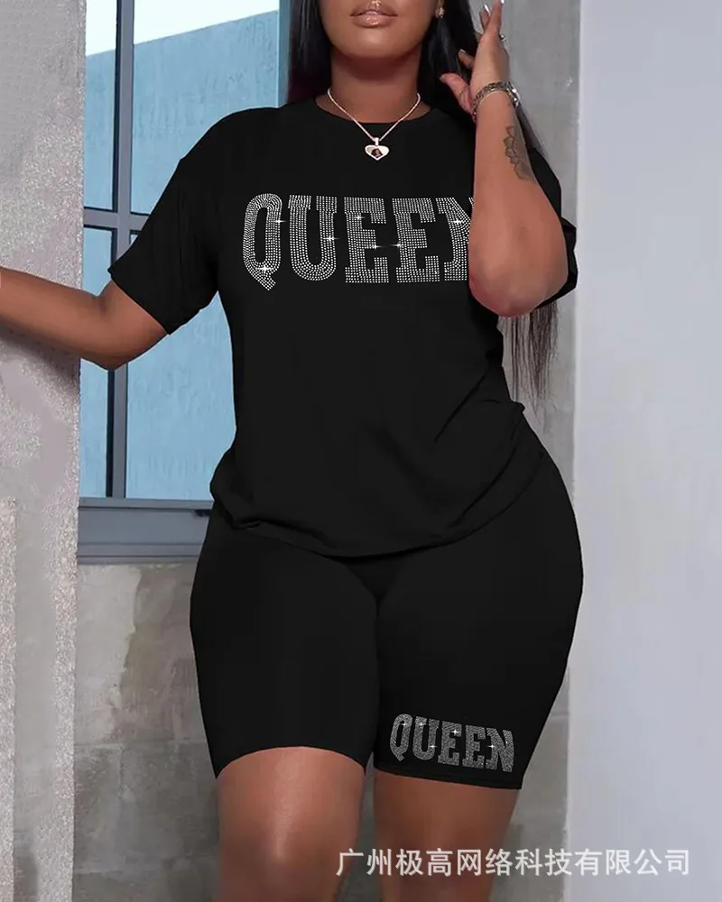 

Spring and summer 2023 new women's hot drilling suit