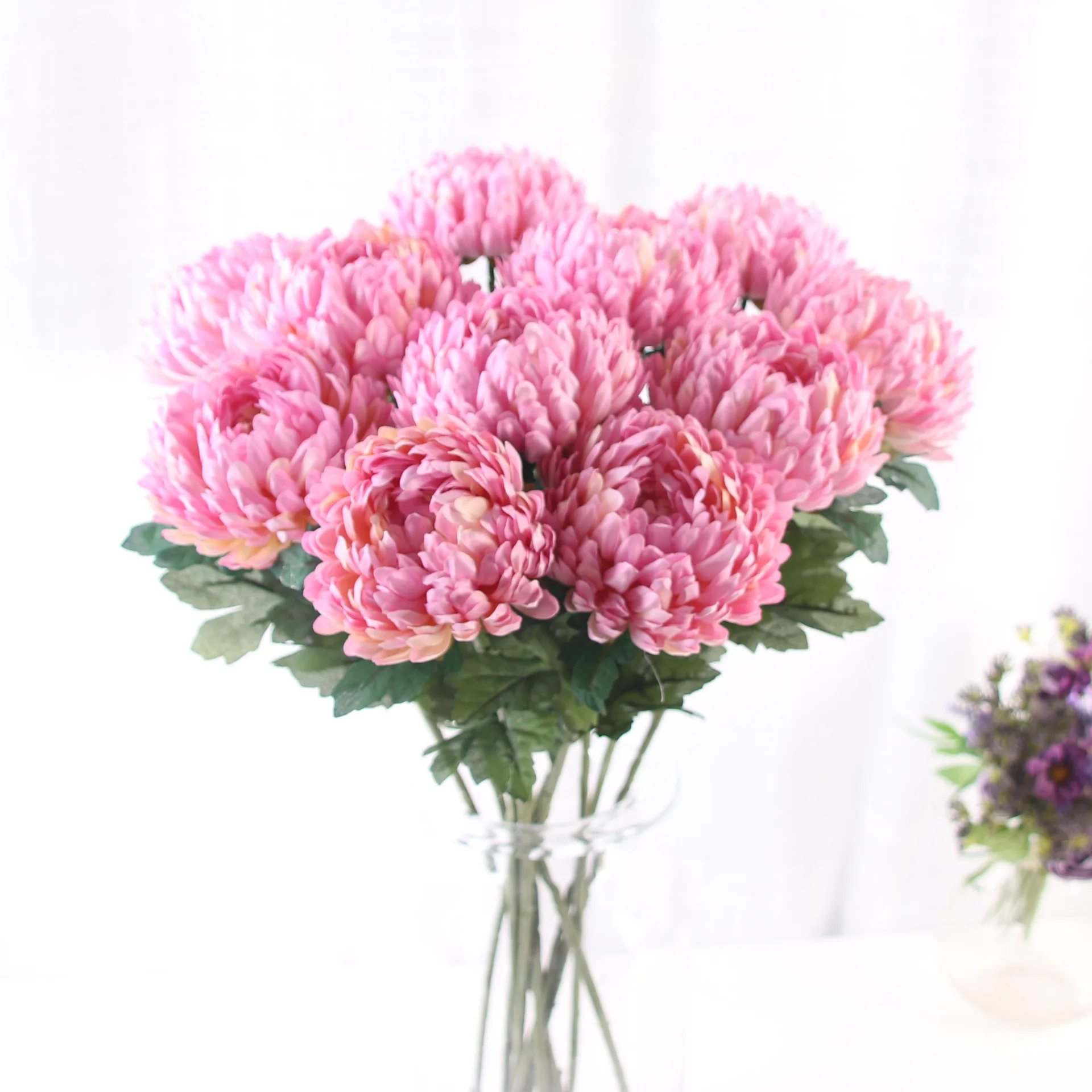 Крупные мелочи искусственные шелковые цветы осенние домашние Свадебные