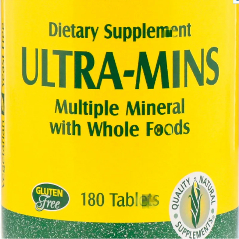 Ultra mins, multiple minerals, 180 pieces