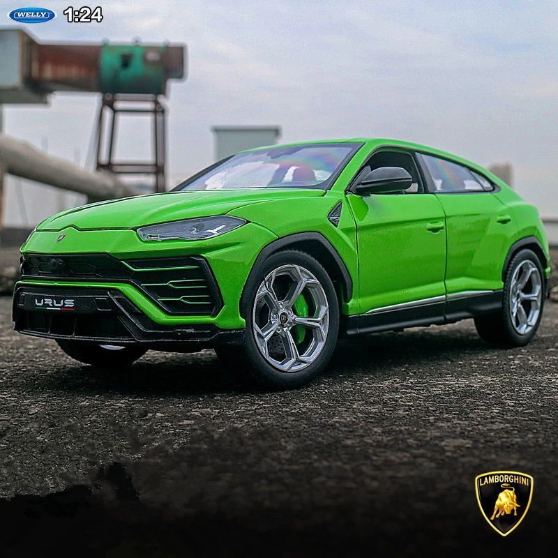 

WELLY 1:24 Lamborghini Urus SUV Alloy Car Model Diecast Metal Toy Sports Car Model High Simulation Collection Childrens Toy Gift