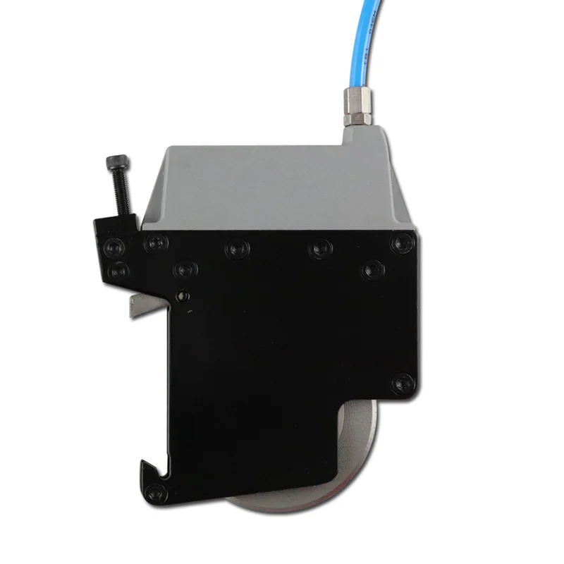 Cutting hot-air cotton textile fabric small shearing type steel pneumatic cutting tool holder