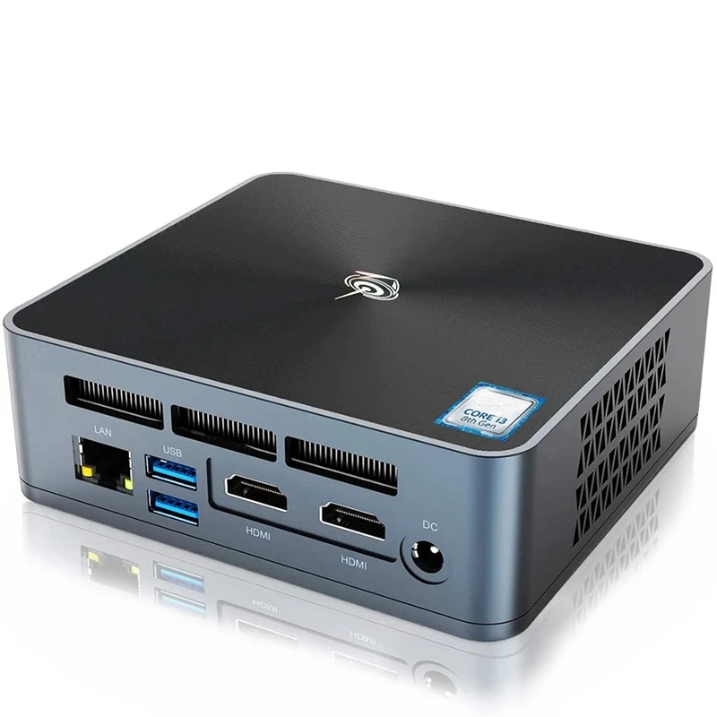 

Beelink I3-8109U (до 3,6 ГГц) Sei8 Mini PC, 8 ГБ ОЗУ 256 ГБ Поддержка автоматического питания на Windows 11 Pro
