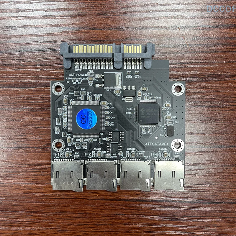 2 5-дюймовая карта адаптера 4 TF к SATA Самодельный твердотельный накопитель SSD для