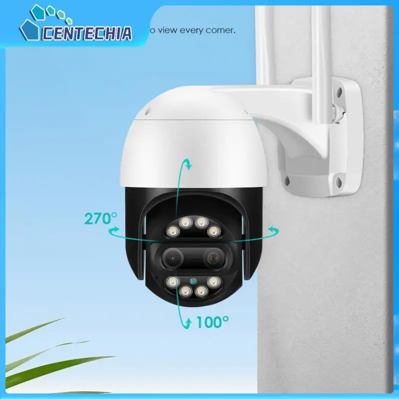 

Plastic Abs Surveillance Camera Two-way Audio Encryption Security Dual Lens Camera Video Camera Ptz Ip Camera 4k Night Vision
