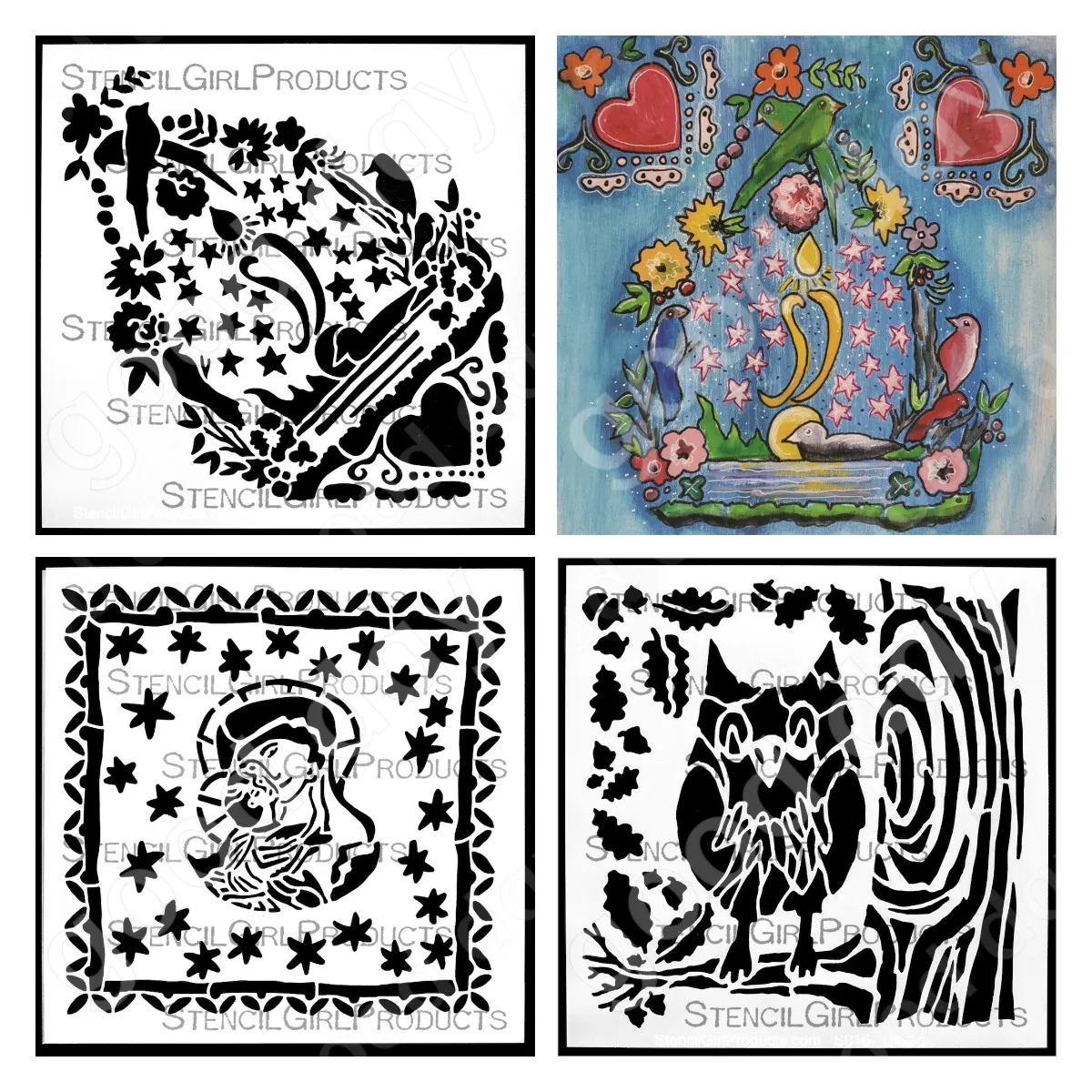 

Arrival flowers and owl Stencil Scrapbook Diary Decoration Embossing Template Diy Greeting Card Handmade Hot Sale 2022 New