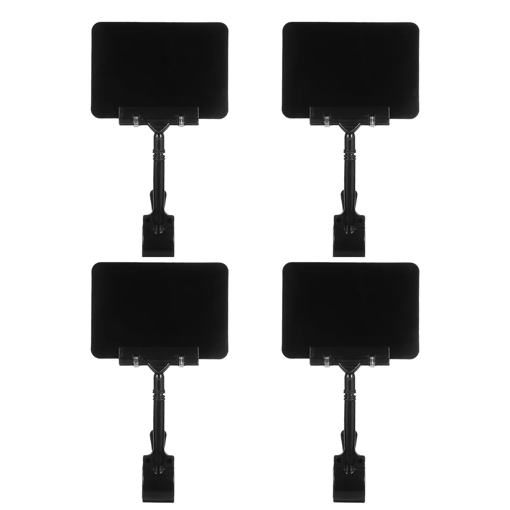 

Merchandise Clip Display Supermarket Advertising Folder Plastic Tags Clip-on Style Sign Holder